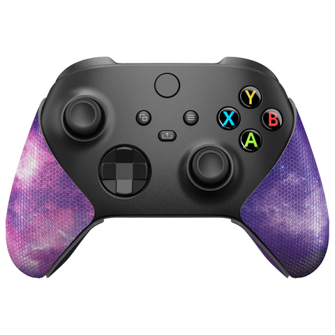 PlayVital Nebula Galaxy Anti-Skid Sweat-Absorbent Controller Grip for Xbox Series X/S Controller, Professional Textured Soft Rubber Pads Handle Grips for Xbox Series X/S Controller - X3PJ046