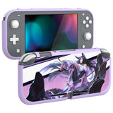 PlayVital Neko Mecha Custom Protective Case for NS Switch Lite, Soft TPU Slim Case Cover for NS Switch Lite - LTU6018