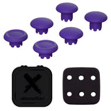 eXtremeRate Purple Replacement Swappable Thumbsticks for PS5 Edge Controller, Custom Interchangeable Analog Stick Joystick Caps for PS5 Edge Controller - Controller & Thumbsticks Base NOT Included - P5J104