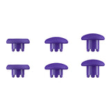 eXtremeRate Purple Replacement Swappable Thumbsticks for PS5 Edge Controller, Custom Interchangeable Analog Stick Joystick Caps for PS5 Edge Controller - Controller & Thumbsticks Base NOT Included - P5J104