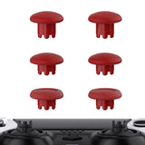 eXtremeRate Carmine Red Replacement Swappable Thumbsticks for PS5 Edge Controller, Custom Interchangeable Analog Stick Joystick Caps for PS5 Edge Controller - Controller & Thumbsticks Base NOT Included - P5J105