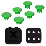 eXtremeRate Green Replacement Swappable Thumbsticks for PS5 Edge Controller, Custom Interchangeable Analog Stick Joystick Caps for PS5 Edge Controller - Controller & Thumbsticks Base NOT Included - P5J107