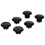 eXtremeRate Black Replacement Swappable Thumbsticks for PS5 Edge Controller, Custom Interchangeable Analog Stick Joystick Caps for PS5 Edge Controller - Controller & Thumbsticks Base NOT Included - P5J108