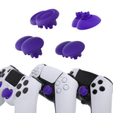 eXtremeRate EDGE Sticks Swappable Thumbsticks for PS5 & PS5 Edge & PS4 All Model Controllers - Purple - P5J206