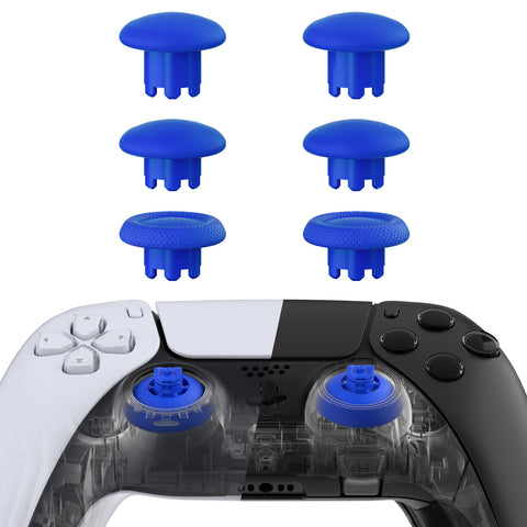 eXtremeRate EDGE Sticks Swappable Thumbsticks for PS5 & PS5 Edge & PS4 All Model Controllers - Blue - P5J210