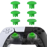 eXtremeRate EDGE Sticks Swappable Thumbsticks for PS5 & PS5 Edge & PS4 All Model Controllers - Green - P5J211