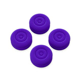 PlayVital Thumbs Cushion Caps Thumb Grips for ps5, for ps4, Thumbstick Grip Cover for Xbox Series X/S, Thumb Grip Caps for Xbox One, Elite Series 2, for Switch Pro Controller - Purple- PJM3025