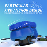 PlayVital Thumbs Pro ARMOR Thumbstick Extender for Xbox Core Controller, for Xbox Series X/S Controller, Joystick Caps Grip for Xbox One Controller - 2 High Raise and 2 Mid Raise Dome - Blue - PJM5011
