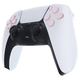 eXtremeRate Replacement D-pad R1 L1 R2 L2 Triggers Share Options Face Buttons, Cherry Blossoms Pink Full Set Buttons Compatible with ps5 Controller BDM-030/040/050 - Controller NOT Included - JPF1012G3