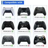 eXtremeRate 3D Joystick Desoldering Iron Tip with Heating Stick Compatible with T12 Soldering Station for PS4 & PS5 & Xbox One/Series S X & Switch Pro Controller 13mm Analog Sticks Repair Tools - PYAP4001