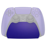 PlayVital 2 Pack Controller Display Stand for ps5, Gamepad Stand Desk Holder for ps5 Controller Accessories with Rubber Pads - Galactic Purple - PFPJ174