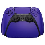 PlayVital 2 Pack Controller Display Stand for ps5, Gamepad Stand Desk Holder for ps5 Controller Accessories with Rubber Pads - Galactic Purple - PFPJ174