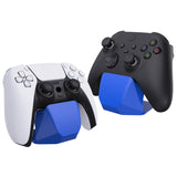 PlayVital 2 Pack Blue Universal Game Controller Stand for Xbox Series X/S Controller, for PS5/4 Controller Stand Holder, Display Stand Holder for Switch Pro Controller - PFPJ160