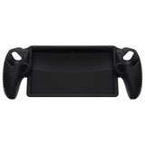PlayVital 3D Studded Edition Anti-Slip Silicone Protective Case with Thumb Grips for PS Portal Remote Player - Black - CYRPFP001