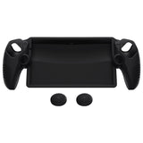 PlayVital 3D Studded Edition Anti-Slip Silicone Protective Case with Thumb Grips for PS Portal Remote Player - Black - CYRPFP001