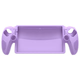 PlayVital 3D Studded Edition Anti-Slip Silicone Protective Case with Thumb Grips for PS Portal Remote Player - Mauve Purple - CYRPFP004