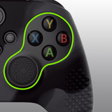 PlayVital Dark Gray & Black 3D Studded Edition Anti-slip Silicone Cover Skin for Xbox Series X Controller, Soft Rubber Case Protector for Xbox Series S Controller with 6 Black Thumb Grip Caps - SDX3024