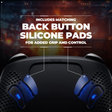 PlayVital 3D Studded Edition Silicone Cover Skin for Nintendo Switch 2 Pro Controller, Anti-Slip Grip Protector Case for Switch 2 Pro with Back Button Cap, Thumb Grips & Sticker - Black - TVCPTP001