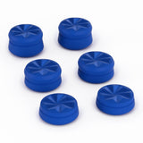PlayVital 3 Height Hurricane Thumbs Cushion Caps Thumb Grips for ps5, for ps4, Thumbstick Grip Cover for Xbox Core Wireless Controller, Thumb Grips for Xbox One, Elite Series 2, for Switch Pro - Blue - PJM3065