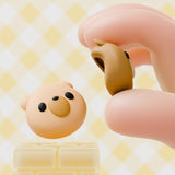 PlayVital 4 Pcs Thumb Grips for Nintendo Switch 2, Kawaii Silicone Thumbstick Caps for Joycon 2, Joystick Cover for Switch 2 Accessories - Cozy Bear - WWYNTJ006