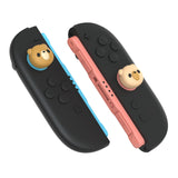 PlayVital 4 Pcs Thumb Grips for Nintendo Switch 2, Kawaii Silicone Thumbstick Caps for Joycon 2, Joystick Cover for Switch 2 Accessories - Cozy Bear - WWYNTJ006