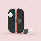 PlayVital 4 Pcs Thumb Grips for Nintendo Switch 2, Kawaii Silicone Thumbstick Caps for Joycon 2, Joystick Cover for Switch 2 Accessories - Cutie Kitty - WWYNTJ005