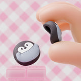 PlayVital 4 Pcs Thumb Grips for Nintendo Switch 2, Kawaii Silicone Thumbstick Caps for Joycon 2, Joystick Cover for Switch 2 Accessories - Cutie Penguin - WWYNTJ010