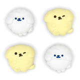 PlayVital 4 Pcs Thumb Grips for Nintendo Switch 2, Kawaii Silicone Thumbstick Caps for Joycon 2, Joystick Cover for Switch 2 Accessories - Fluffy & Winky Pups - WWYNTJ026