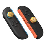 PlayVital 4 Pcs Thumb Grips for Nintendo Switch 2, Kawaii Silicone Thumbstick Caps for Joycon 2, Joystick Cover for Switch 2 Accessories - Taiyaki Kitten - WWYNTJ018