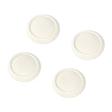 PlayVital 4Pcs Thumb Grip Caps for Nintendo Switch 2, Silicone Thumbstick Grip Cover for Switch 2, Comfort Joystick Caps for Joycon 2 - Antique Yellow - WWYNTM008