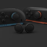 PlayVital 4Pcs Thumb Grip Caps for Nintendo Switch 2, Silicone Thumbstick Grip Cover for Switch 2, Comfort Joystick Caps for Joycon 2 - Black - WWYNTM006