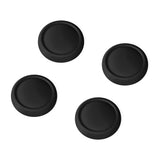 PlayVital 4Pcs Thumb Grip Caps for Nintendo Switch 2, Silicone Thumbstick Grip Cover for Switch 2, Comfort Joystick Caps for Joycon 2 - Black - WWYNTM006