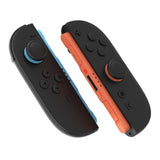 PlayVital 4Pcs Thumb Grip Caps for Nintendo Switch 2, Silicone Thumbstick Grip Cover for Switch 2, Comfort Joystick Caps for Joycon 2 - Black - WWYNTM006