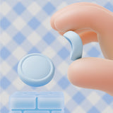 PlayVital 4Pcs Thumb Grip Caps for Nintendo Switch 2, Silicone Thumbstick Grip Cover for Switch 2, Comfort Joystick Caps for Joycon 2 - Heaven Blue - WWYNTM061