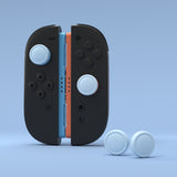 PlayVital 4Pcs Thumb Grip Caps for Nintendo Switch 2, Silicone Thumbstick Grip Cover for Switch 2, Comfort Joystick Caps for Joycon 2 - Heaven Blue - WWYNTM061