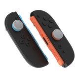 PlayVital 4Pcs Thumb Grip Caps for Nintendo Switch 2, Silicone Thumbstick Grip Cover for Switch 2, Comfort Joystick Caps for Joycon 2 - New Hope Gray - WWYNTM035