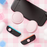 PlayVital 4Pcs Thumb Grip Caps for Nintendo Switch 2, Silicone Thumbstick Grip Cover for Switch 2, Comfort Joystick Caps for Joycon 2 - Pink - WWYNTM004