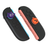 PlayVital 6 Pcs Thumb Grips for Nintendo Switch 2, Cute Silicone Thumbstick Caps for Switch 2, Analog Cover for Joycon 2 Joystick Caps - Halloween Pumpkin Bat with Spooky Ghost - WWYNTJ004