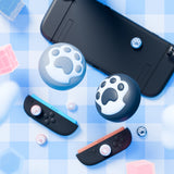PlayVital 8 Pcs Thumb Grips for Nintendo Switch 2, Kawaii Silicone Thumbstick Caps for Switch 2, Analog Cover for Joycon 2 Joystick Caps - Cat Paw - WWYNTJ003