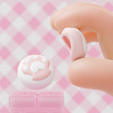 PlayVital 8 Pcs Thumb Grips for Nintendo Switch 2, Kawaii Silicone Thumbstick Caps for Switch 2, Analog Cover for Joycon 2 Joystick Caps - Cat Paw - WWYNTJ003