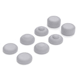 PlayVital 8 in 1 Pro Thumbs Grip Caps for Nintendo Switch 2, Ergonomic Anti-Slip Joystick Caps for Joycon 2 Grip, 8Pcs Thumbstick Cover Accessories for Switch 2 - New Hope Gray - WWYNTM003