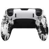 PlayVital Anti-Skid Sweat-Absorbent Controller Grip for ps5 Edge Wireless Controller, Professional Textured Soft PU Handle Grips Anti Sweat Protector for ps5 Edge Controller - Biohazard - PFPJ150