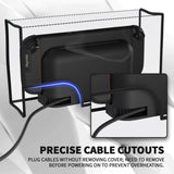 PlayVital Dust Cover for Nintendo Switch 2, Anti-Scratch Dust Guard Waterproof Cover Sleeve for Nintendo Switch 2 Console & Charging Dock -Transparent - NAWNTM003