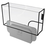 PlayVital Dust Cover for Nintendo Switch 2, Anti-Scratch Dust Guard Waterproof Cover Sleeve for Nintendo Switch 2 Console & Charging Dock -Transparent - NAWNTM003