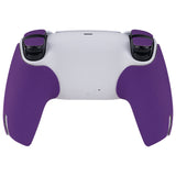 PlayVital Armored Edition Anti-Skid Sweat-Absorbent Controller Grip for PS5, Professional Textured Soft Rubber Pads Handle Grips for PS5 Controller with Shoulder Button Trigger Stickers -  Purple - PFPJ151