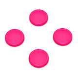 PlayVital Switch Joystick Caps, Switch Lite Thumbstick Caps, Silicone Analog Cover for Joycon of Switch OLED Thumb Grip Rocker Caps for Nintendo Switch & Switch Lite - Bright Pink - NJM1204