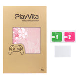 PlayVital Cherry Blossoms Petals Custom Stickers Vinyl Wraps Protective Skin Decal for ROG Ally Handheld Gaming Console - RGTM004