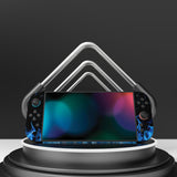 PlayVital for Nintendo Switch 2 Skin Full Set (2-Pack) - Protective Vinyl Decal Stickers for Switch 2 Console, Joycons, Handle Grips & Dock | No Residue, Anti-Scratch - Blue Flame - YUDNT006