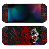 PlayVital for Nintendo Switch 2 Skin Full Set (2-Pack) - Protective Vinyl Decal Stickers for Switch 2 Console, Joycons, Handle Grips & Dock | No Residue, Anti-Scratch - Clown Hahaha - YUDNT003