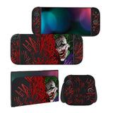 PlayVital for Nintendo Switch 2 Skin Full Set (2-Pack) - Protective Vinyl Decal Stickers for Switch 2 Console, Joycons, Handle Grips & Dock | No Residue, Anti-Scratch - Clown Hahaha - YUDNT003